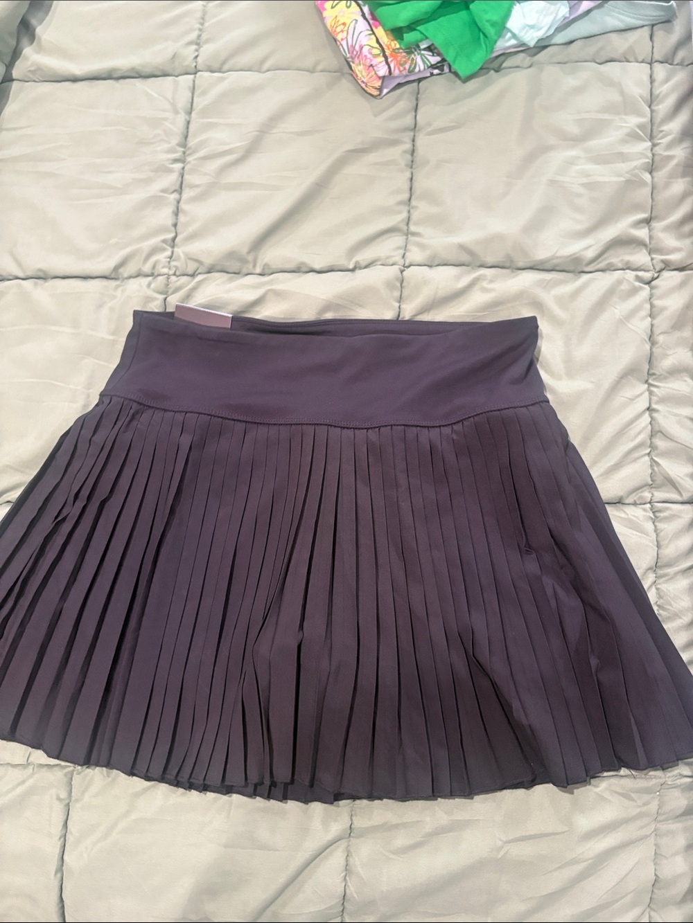 GAP Purple Pleated Skater Skirt
